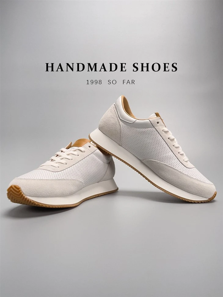 White Sport Men Casual Shoes